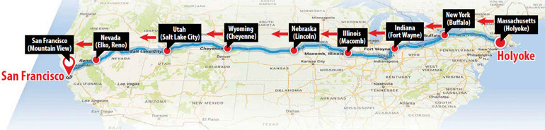 Kamyonla Atlantik’ten Pasifik’e: Baba-oğul Ercanlar 5600 km yol kat etti