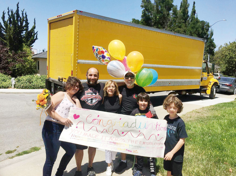 Kamyonla Atlantik’ten Pasifik’e: Baba-oğul Ercanlar 5600 km yol kat etti