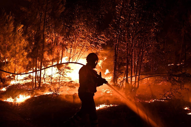 Yangınlar için 91 kişi gözaltına alında
