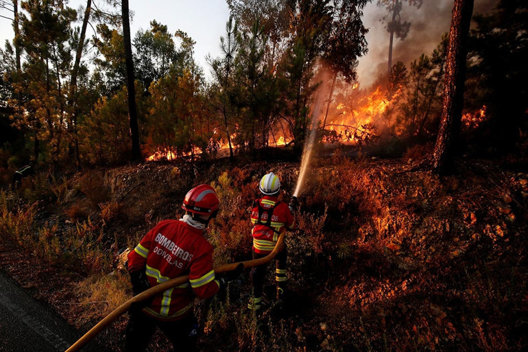 Yangınlar için 91 kişi gözaltına alında