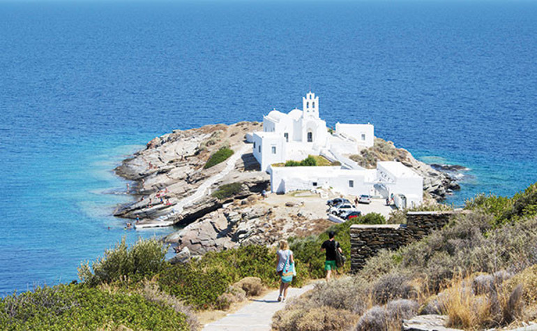 Sakin bir adada fişi çekmek