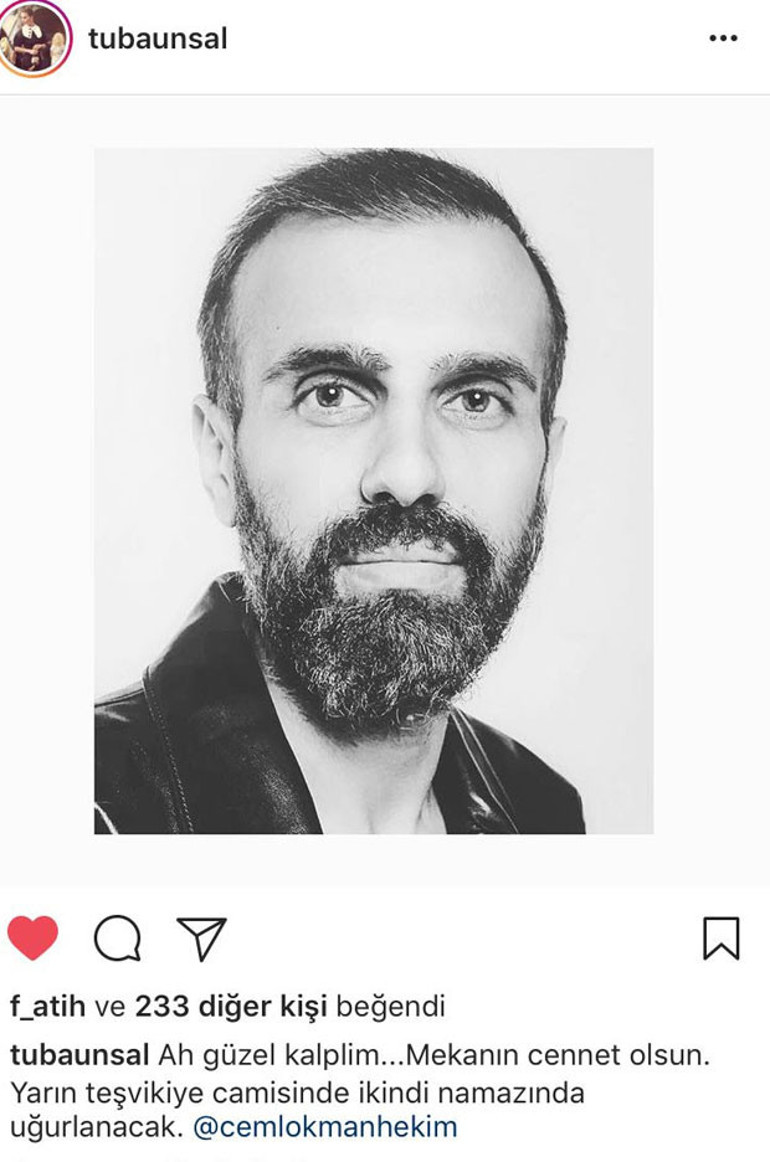 Ünlülerin takı tasarımcısı Cem Lokmanhekime gözyaşı