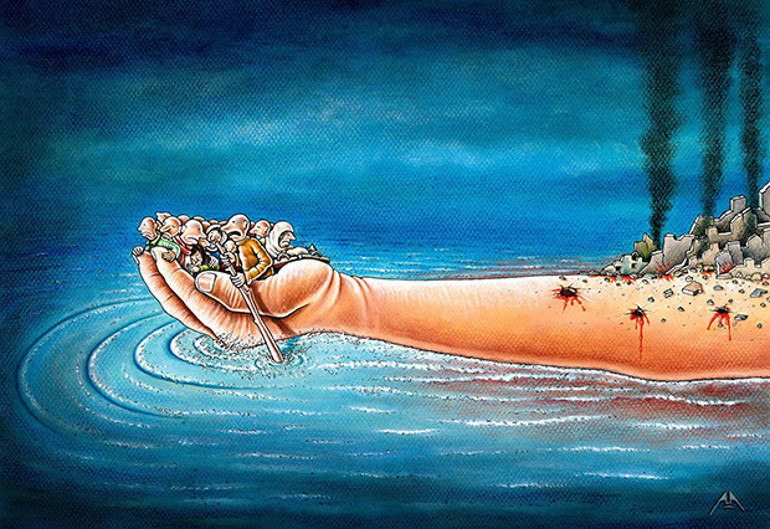 Anadolu’nun ışığını dünyaya yayan karikatürist