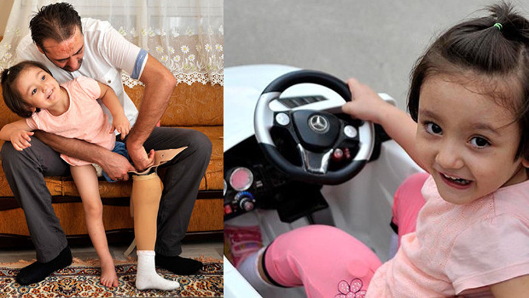 Minik Özgeden iyi haber