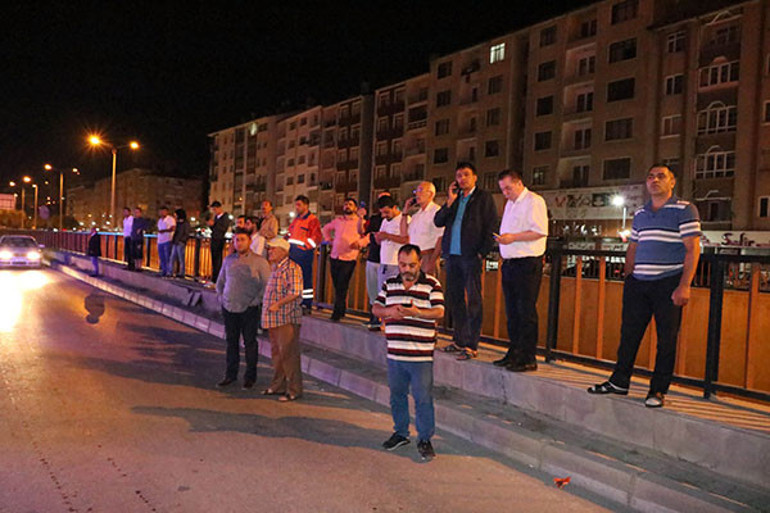 Yozgatta korkutan yangın