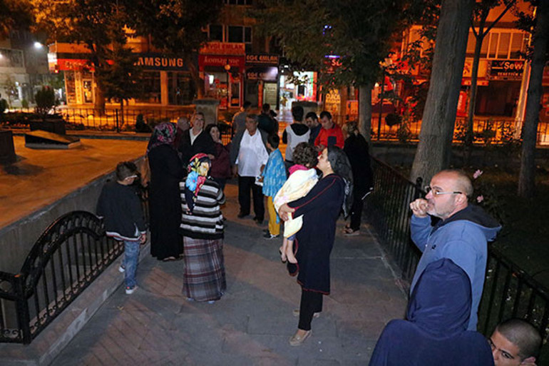 Yozgatta korkutan yangın
