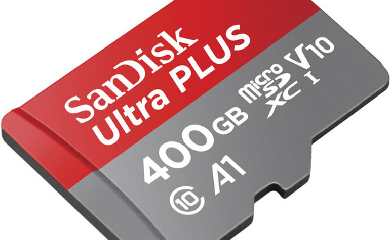 Sandiskten 400 GBlık dev microSD kart