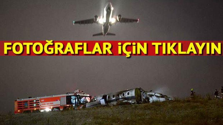 Atatürk Havalimanında özel jet kazası