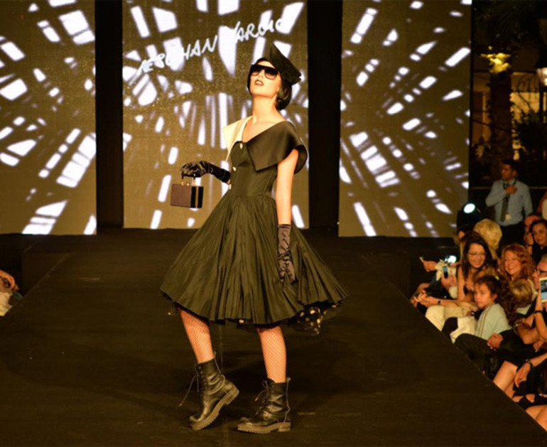 Merve İldeniz ile 16 yaşındaki kızı Leyla ile podyuma çıktı