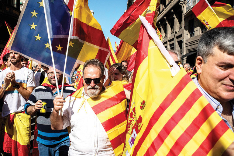 Birlikçiler sokakta