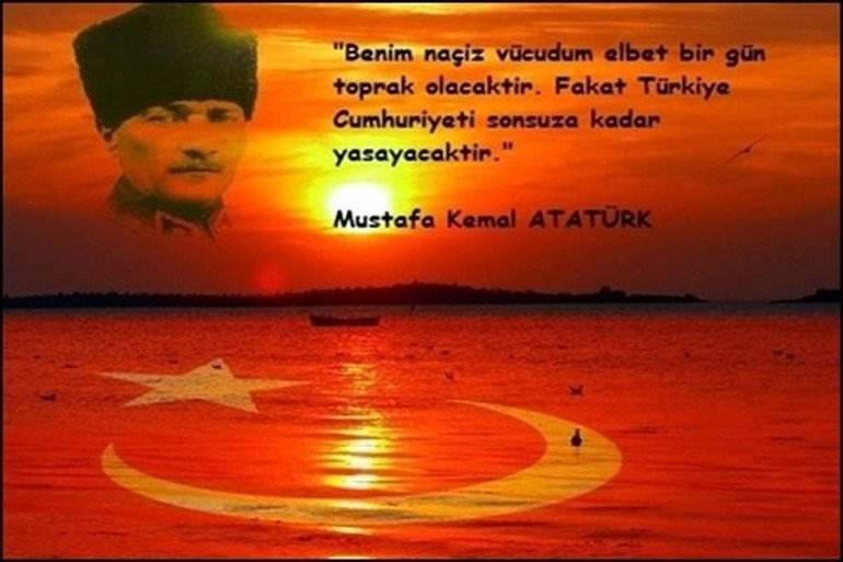 Cumhuriyetimiz 94 yaşında Resimli 29 Ekim sözleri