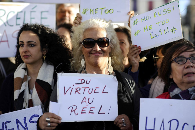 #MeToo kampanyası sokağa taşındı