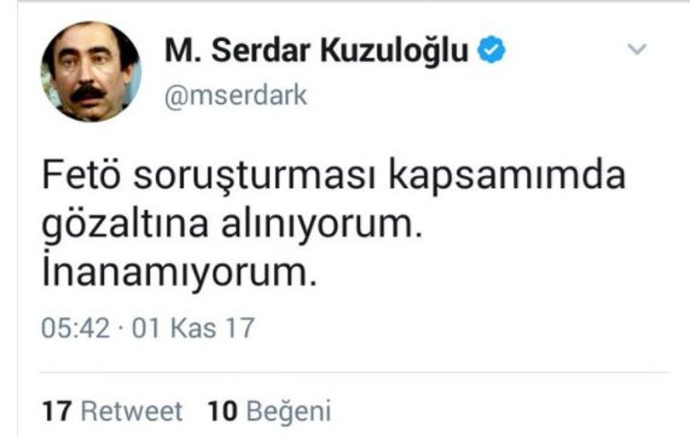 Son dakika... Serdar Kuzuloğlunun neden gözaltına alındığı belli oldu