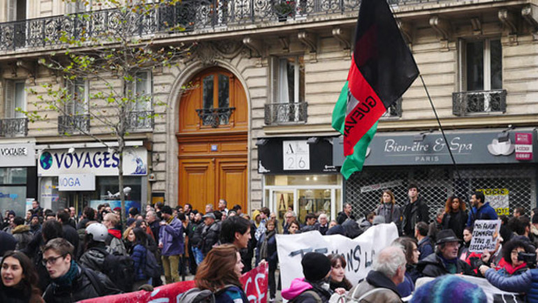 Macron’un ‘liberal reformları’ 170 noktada protesto edildi