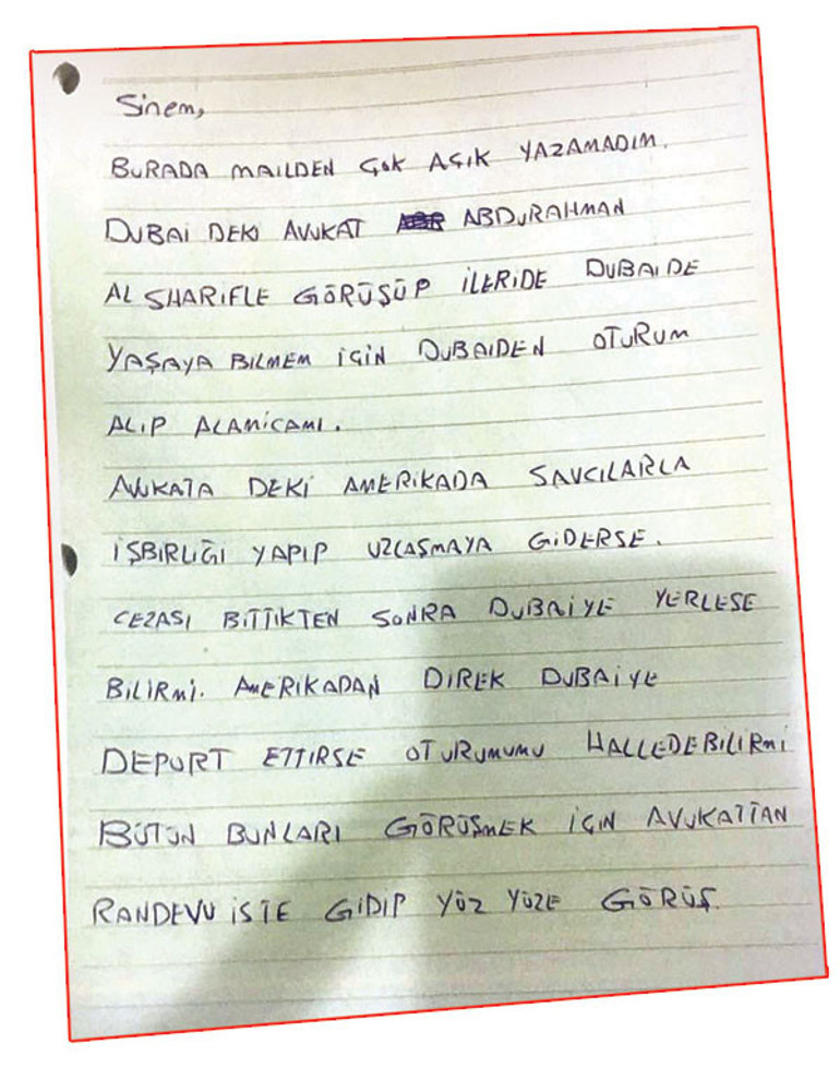 Önce tahliye sonra Dubai