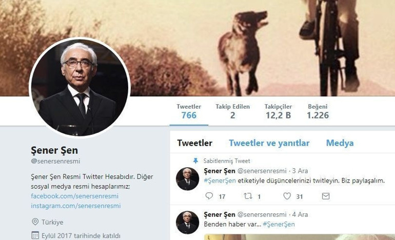 Şener Şen şikayetçi oldu
