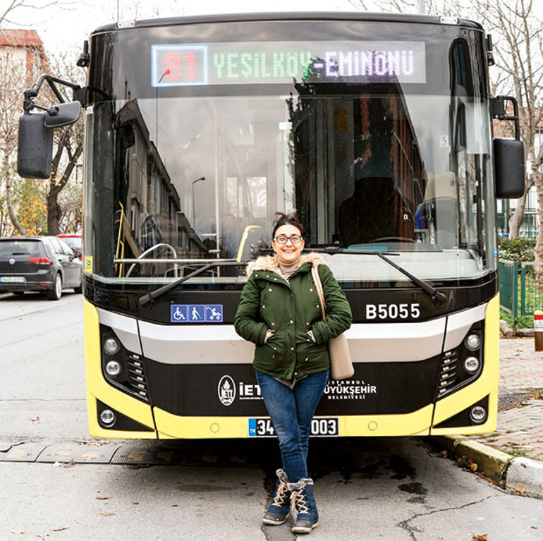 Eminönünden 81e bindik: Ayastefanos havası