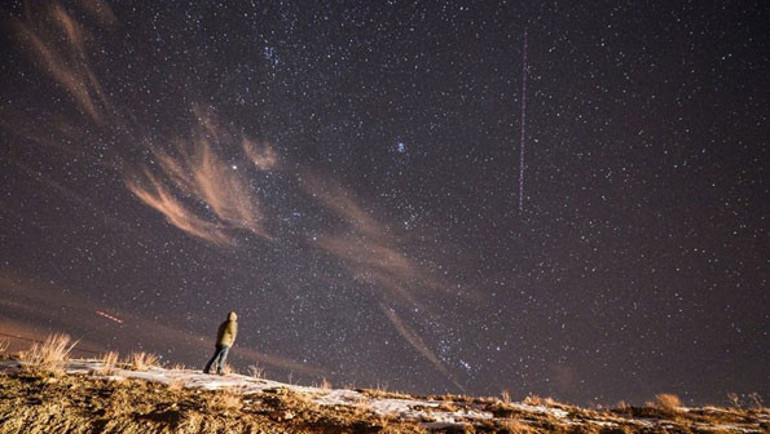 Geminid meteor yağmuru böyle görüntülendi