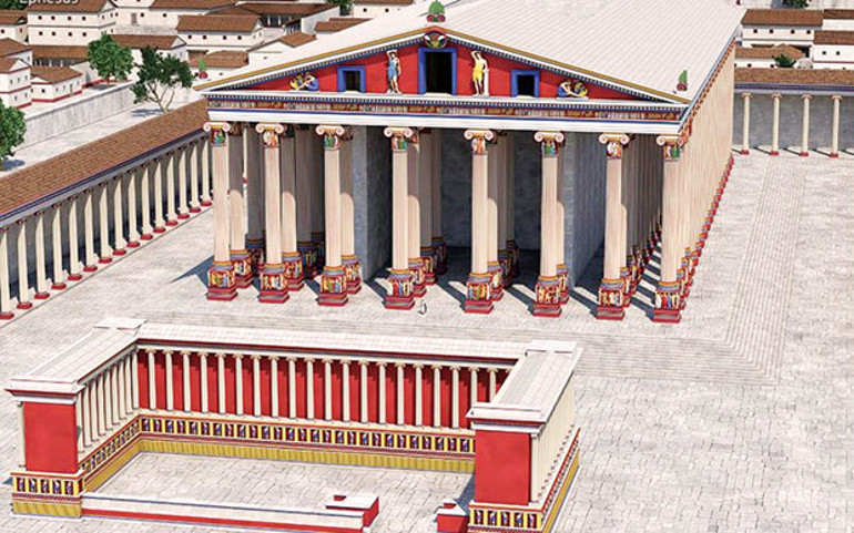 Karşınızda, 2044 yıl önceki Efes...