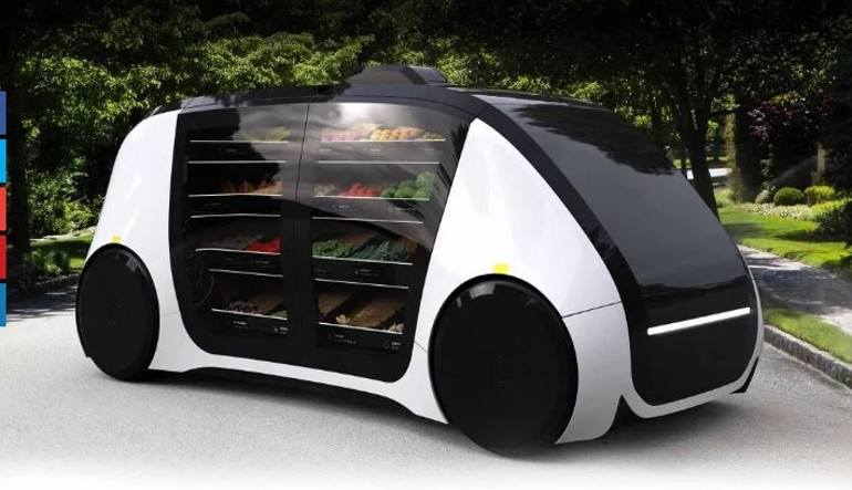 Dünyada bir ilk: İnsansız seyyar market