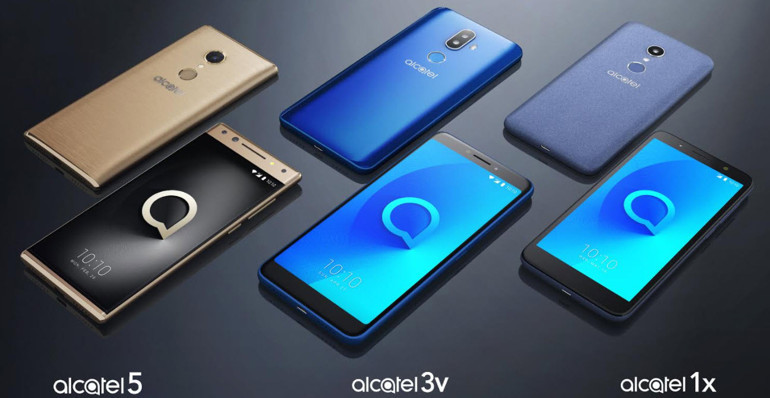 Alcatelin yeni telefonları CES 2018de göründü