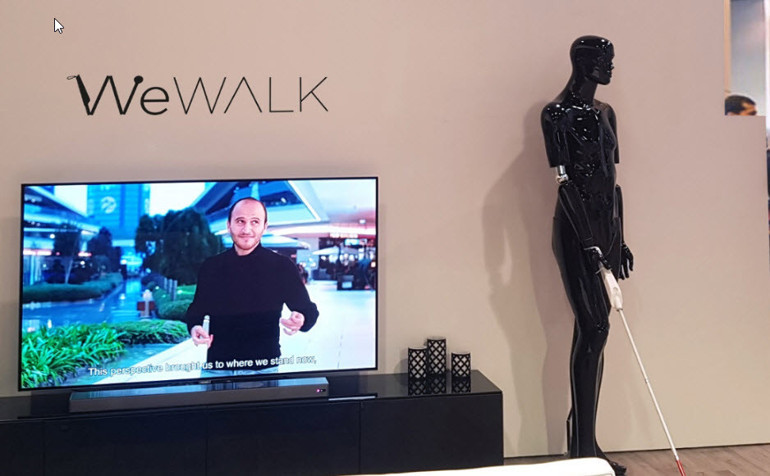 Şimdi de akıllı baston yaptılar