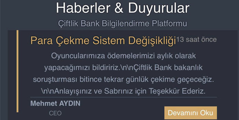 Çiftlikbank üyelerine şok... Bu ses kaydı gönderildi