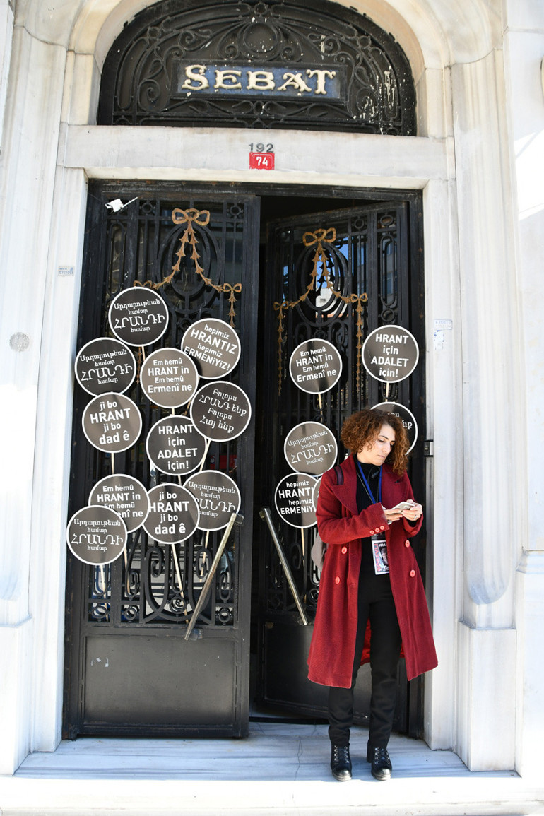 Hrant Dink ölümünün 11inci yılında anıldı