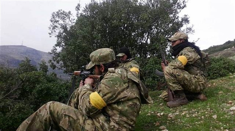 Afrinde son dakika... Peş peşe ateşlendi