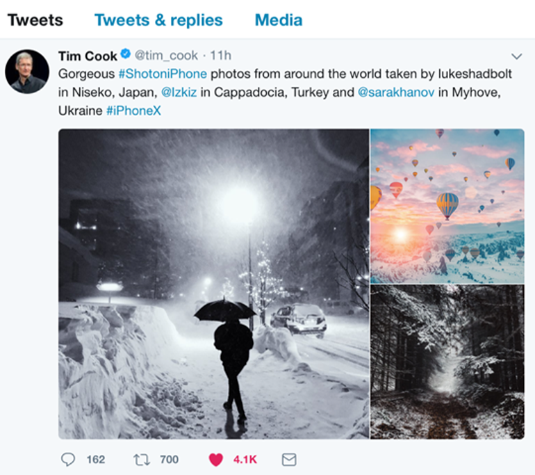 Apple’ın CEO’sunun hayran kaldığı Kapadokya fotoğrafı