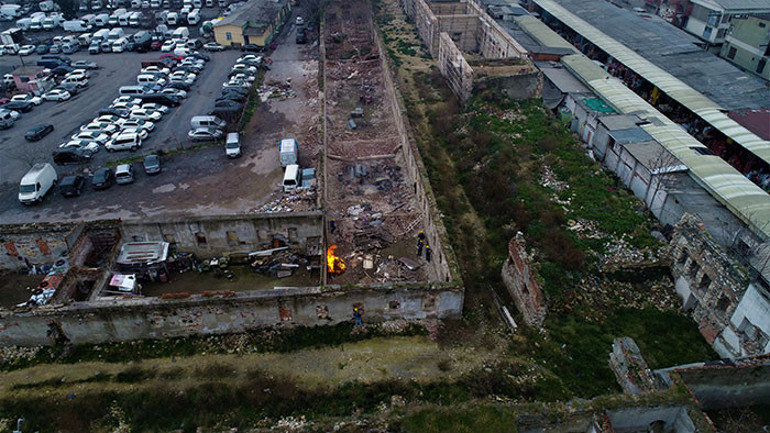 İstanbulda tarihi rezalet