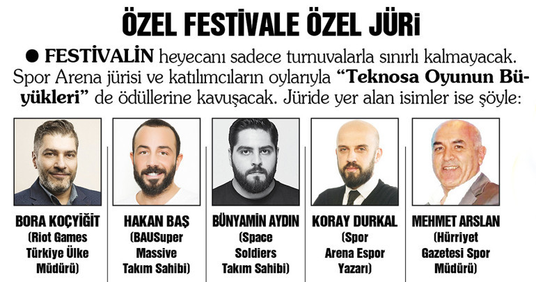 Özel festivale özel jüri