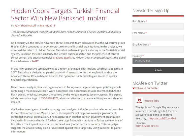 Son dakika... ABDli kurum iddia etti: Kuzey Koreden Türkiyeye siber saldırı