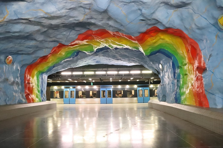 Stockholm metro sanatı