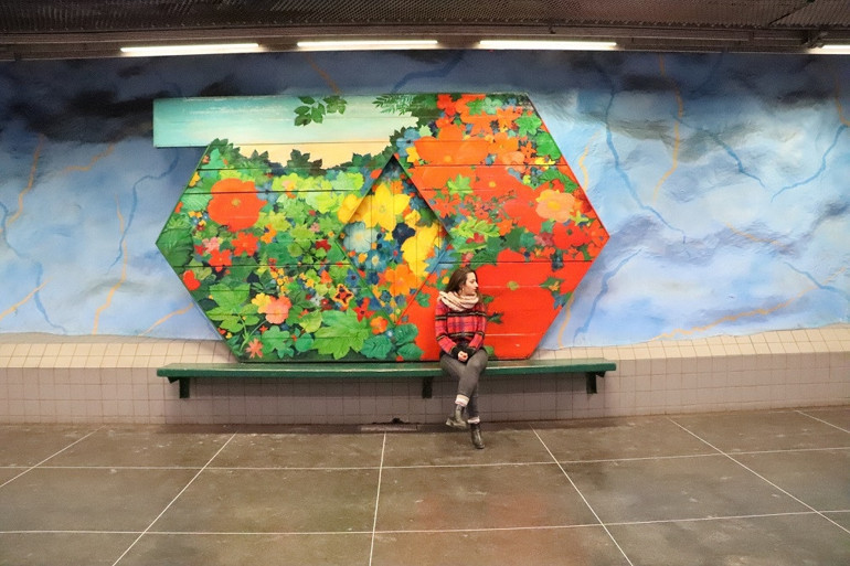 Stockholm metro sanatı