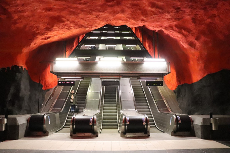 Stockholm metro sanatı