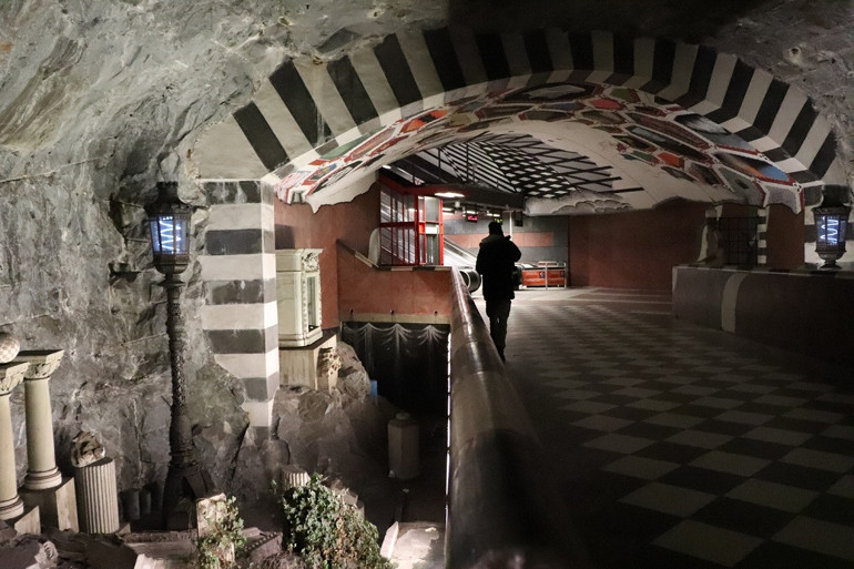 Stockholm metro sanatı