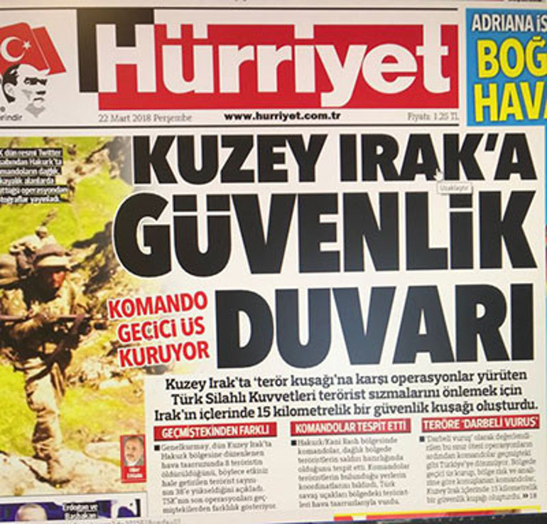 Gündeme bomba gibi düşen Türk askeri Iraka girdi iddiası