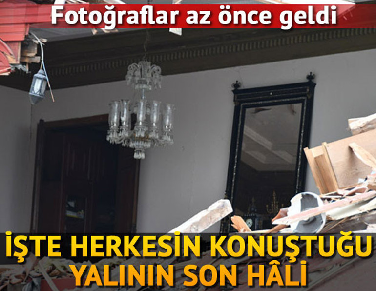 Ünlü dizilerin çekildiği yalı bu hale geldi... Son telsiz konuşmaları...