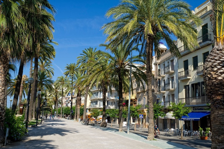 Bir tutam mavi huzur: Sitges