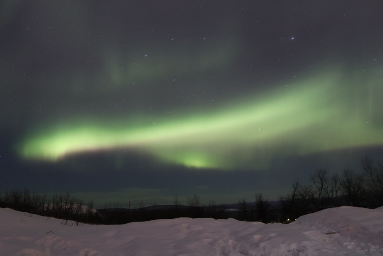 Kuzey ışığı izinde İsveç Kiruna’ya