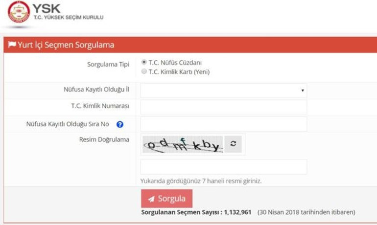 YSK ve e-devlet üzerinden seçmen kaydı sorgulama nasıl yapılır