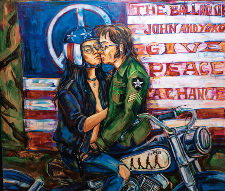 68 Hareketi’nde bir sanatçıyı etkileyecek her şey var: Risk, devrimcilik, başkaldırma,  yeni bir yaşam tarzı  ve estetik anlayışı...