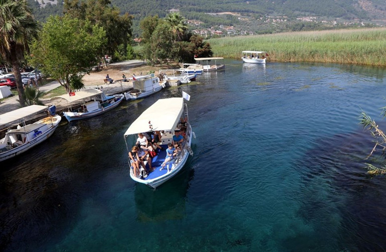 Muğlada doğal bir akvaryum: Kadın Azmağı Deresi