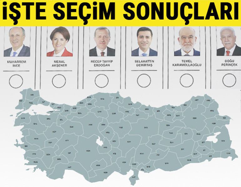 Seçim sonuçlarında son durum.. İşte il il seçim sonuçları ve açılan sandıklar