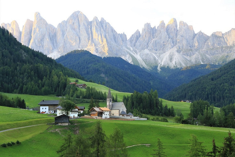 Gördüğüm en güzel manzara bu dağlarda