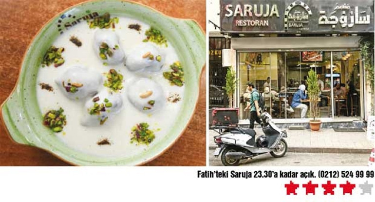 SARUJA Suriye mutfağı