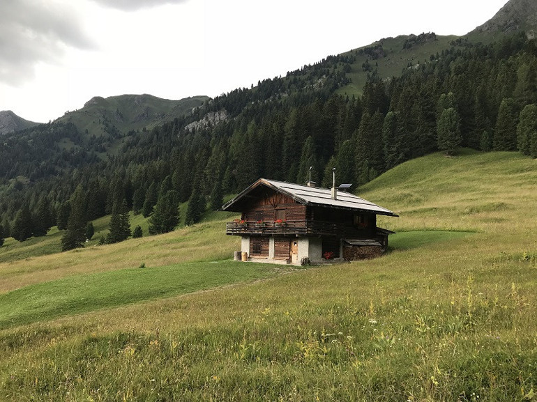 Alpler’de, orduların geçtiği yerde...