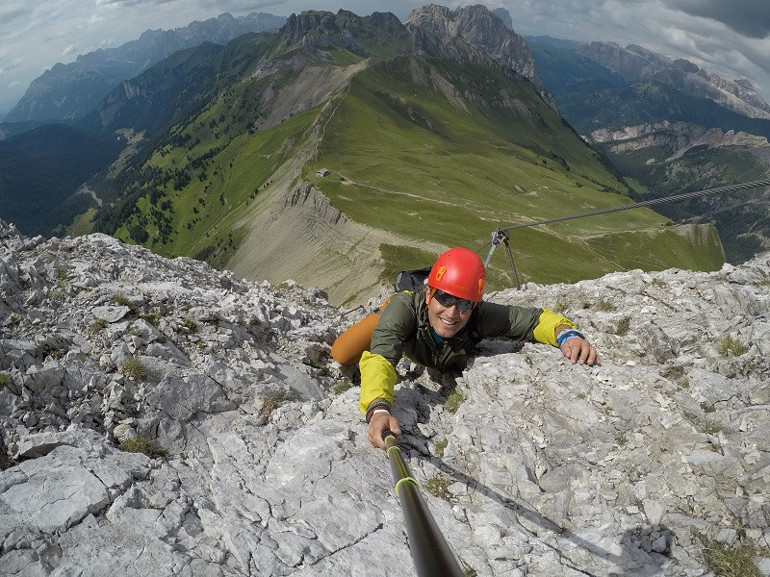 Alpler’de, orduların geçtiği yerde...