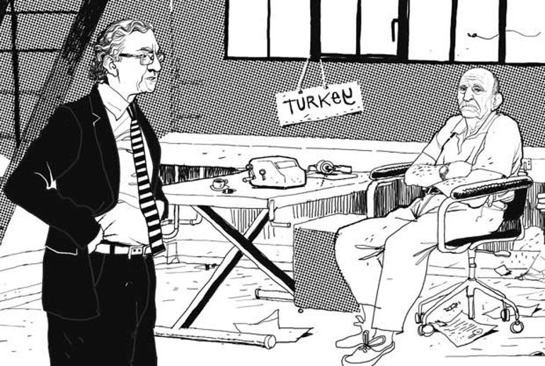 Üst aklın hıyanet merkezine girdim